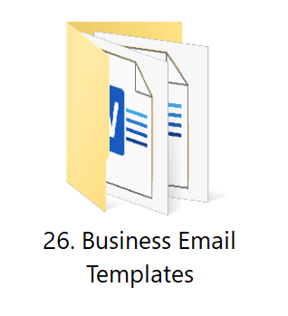 26. Business Email Templates | HR Toolkit Box | No.1 Startup HR Toolkit | Best HR Toolkit in India!!!