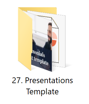 27. Presentations Template | HR Toolkit Box | No.1 Startup HR Toolkit | Best HR Toolkit in India!!!