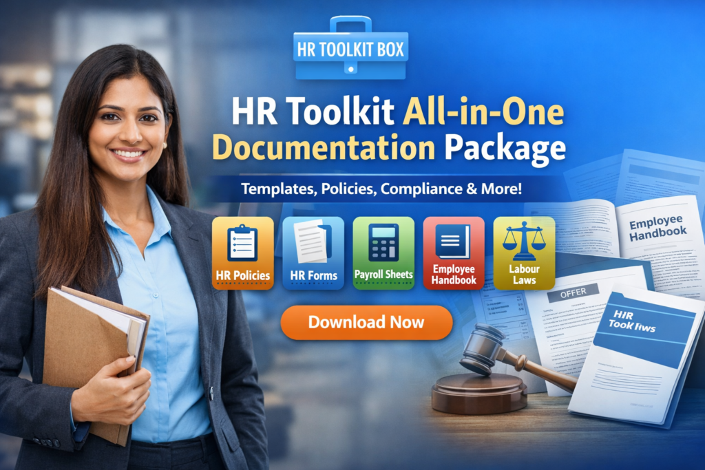 HR toolkit all in one promotional banner 1 | HR Toolkit Box | No.1 Startup HR Toolkit | Best HR Toolkit in India!!! HR Toolkit All-in-One Documentation Package